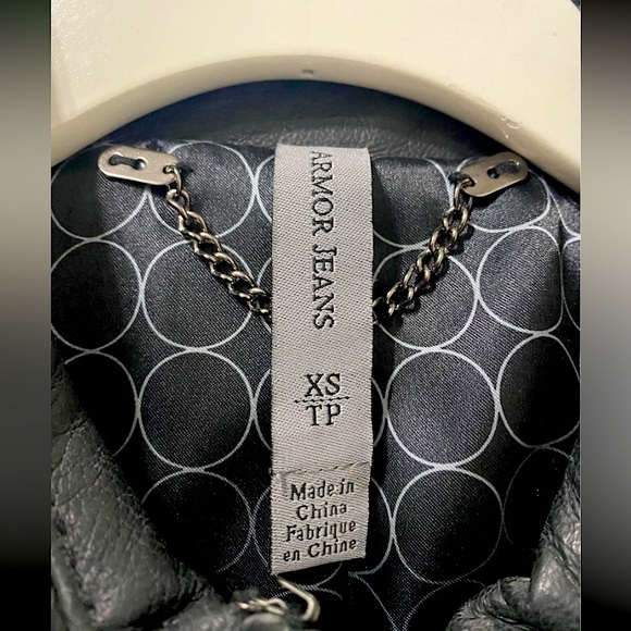 Armour Jeans Women’s Leather Jacket - Picture 3 of 5